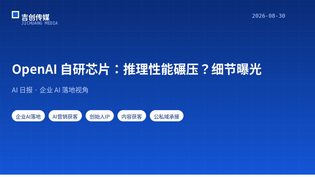 AI 日报 · 2026-08-30：Horizon 每日速递（15 条精选）
